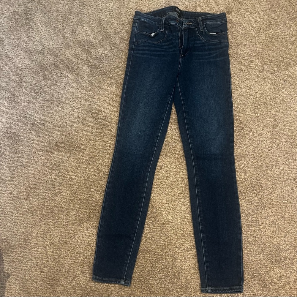 PAIGE JEANS SIZE 29 HOXTON ULTRA SKINNY DARK WASH